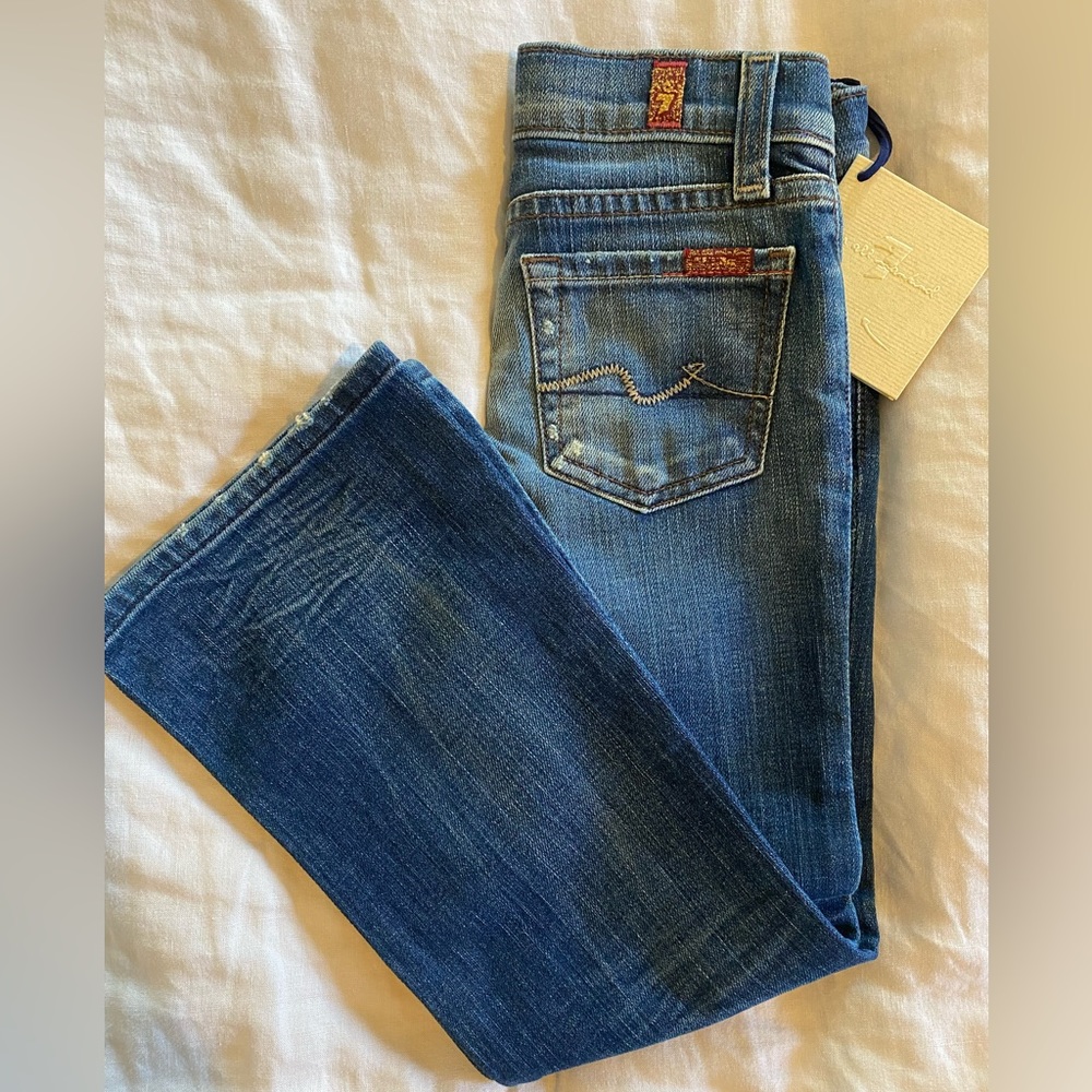 Seven for all mankind girls bootcut jeans